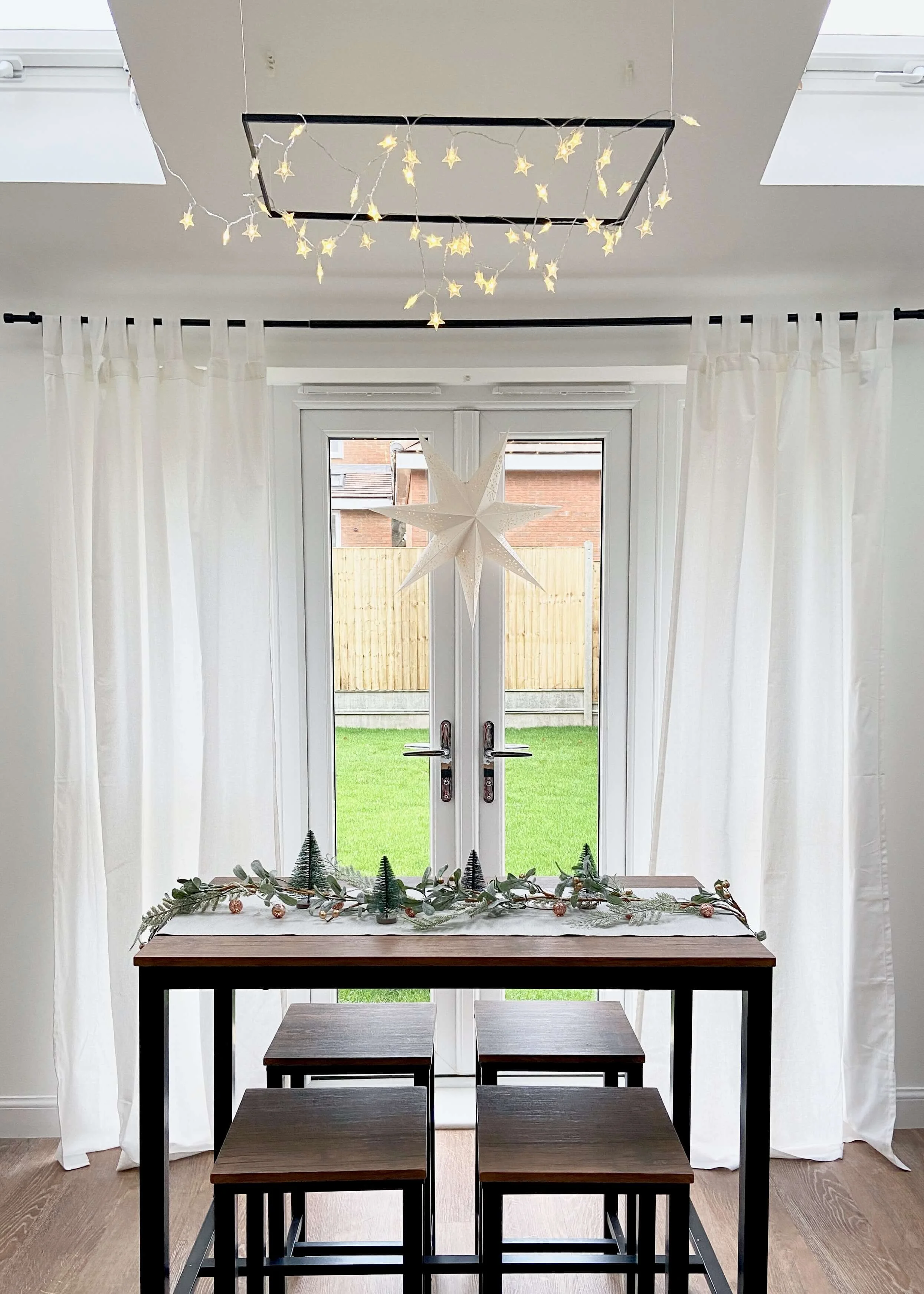 Diy outlet string chandelier